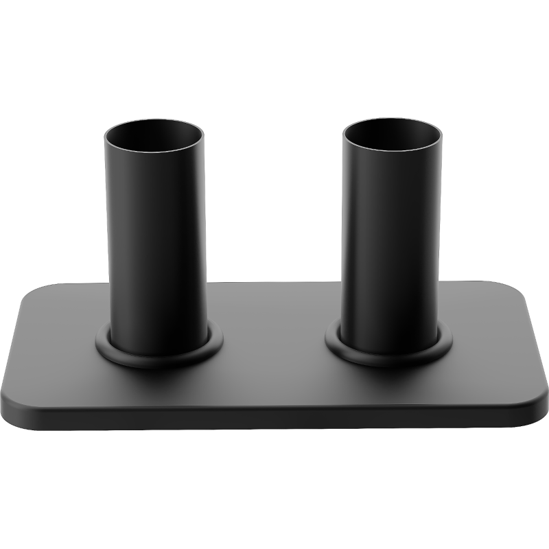 Mexen Uni-Term S dvojitou maskovací sadou pro radiátor, černou - W910-000-70