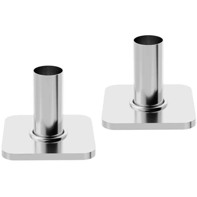 Mexen Uni-Term Sada maskovacích prvků pro jeden radiátor, chrom - W909-000-01