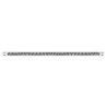 Mexen CL11 Line deskový radiátor 300 x 1500 mm, boční připojení, 682 W, bílý - W411L-030-150-00