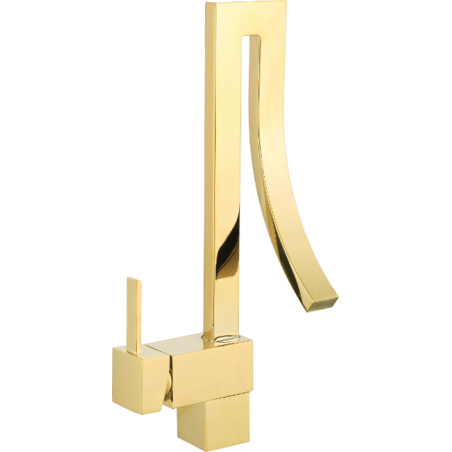 Mexen Elbrus umyvadlová baterie, zlatá - 747100-50