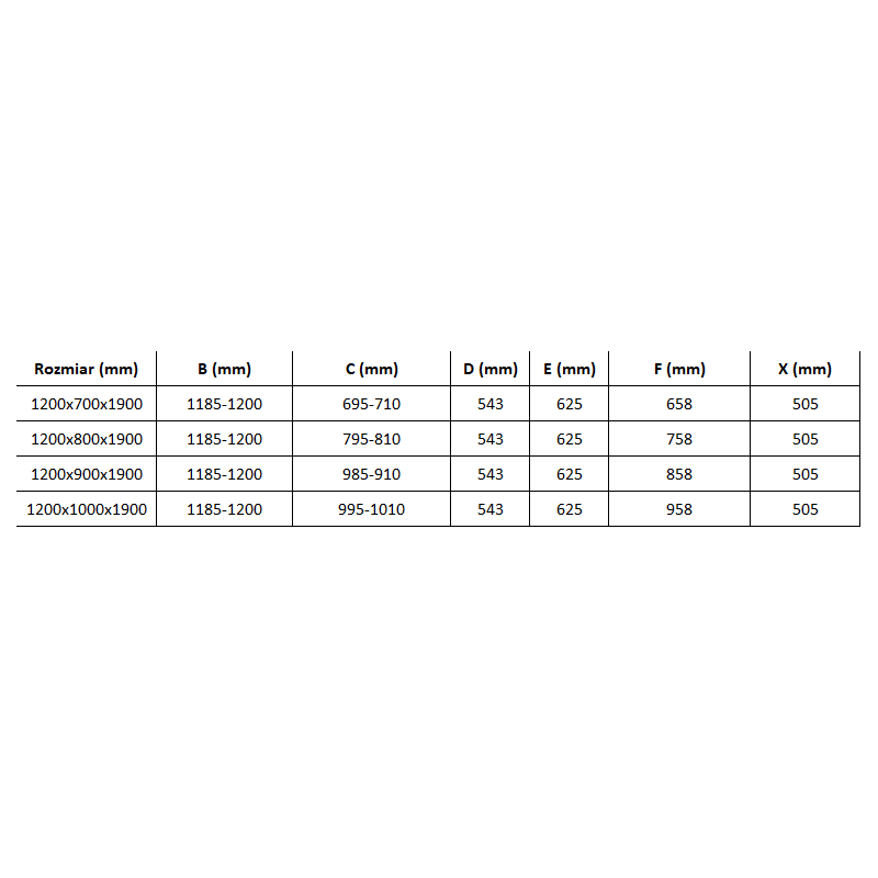 Mexen Omega posuvná sprchová kabina 120 x 70 cm, grafit, chrom - 825-120-070-01-40