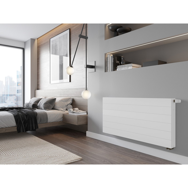 Mexen CVL22 Linka deskový radiátor 900 x 400 mm, spodní připojení, 880 W, bílý - W622L-090-040-00