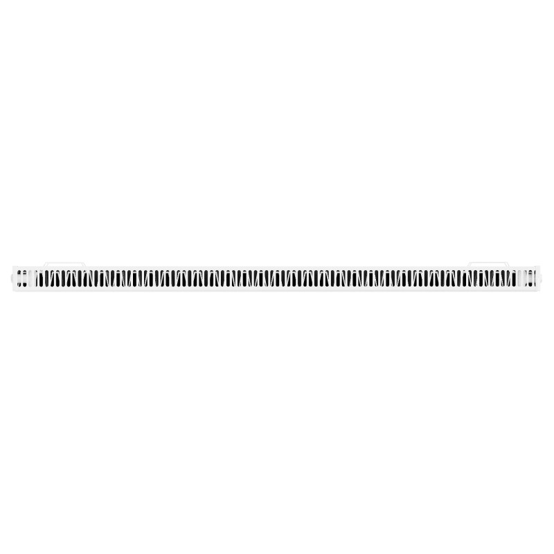 Mexen CF11 Deskový radiátor Flat 600 x 600 mm, boční připojení, 470 W, bílý - W411F-060-060-00