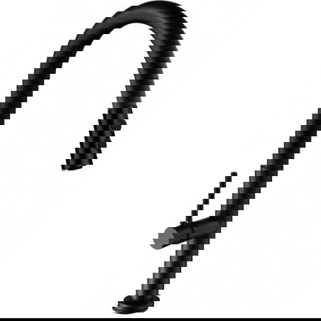 Mexen Ava kuchyňská baterie, černá - 672800-70