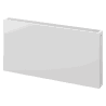 Mexen CF22 Plochý deskový radiátor 300 x 700 mm, boční připojení, 630 W, bílý - W422F-030-070-00