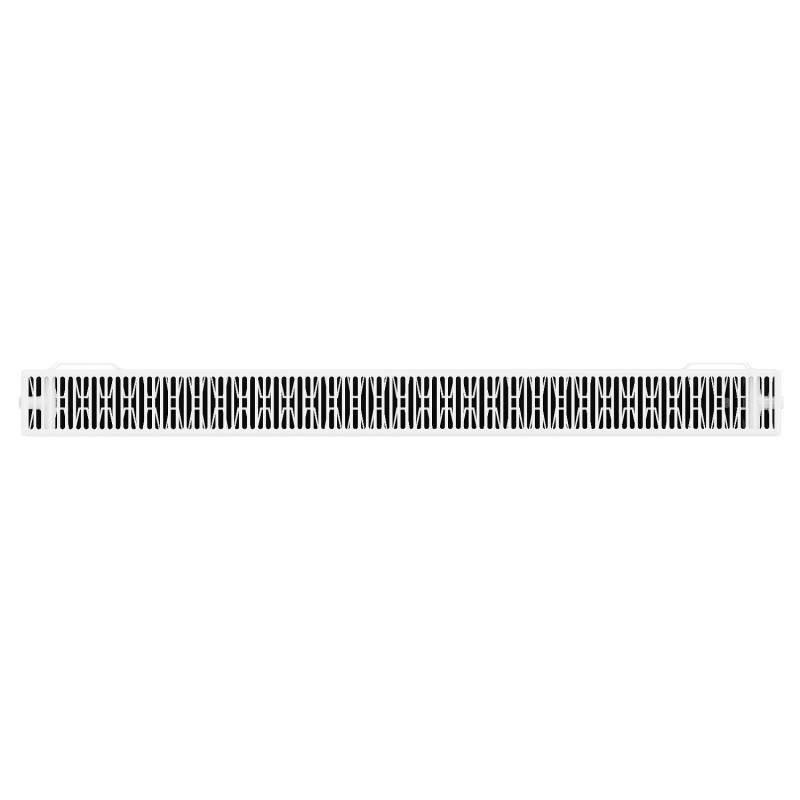 Mexen CF22 Plochý deskový radiátor 300 x 1200 mm, boční připojení, 1081 W, bílý - W422F-030-120-00