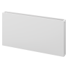 Mexen CF22 Plochý deskový radiátor 300 x 1200 mm, boční připojení, 1081 W, bílý - W422F-030-120-00