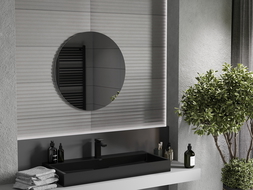 Mexen Alto lesklé koupelnové kulaté zrcadlo 70 cm - 9853-070-070-000-00