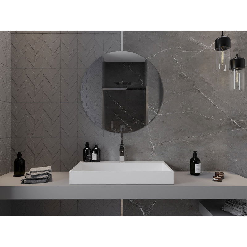 Mexen Alto kulaté koupelnové zrcadlo 80 cm - 9853-080-080-000-00