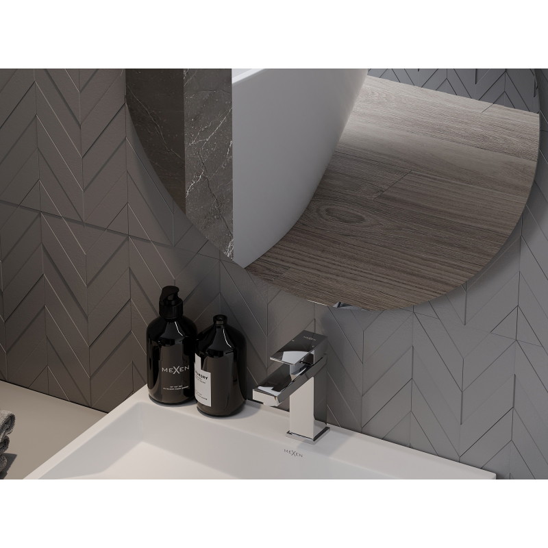 Mexen Alto kulaté koupelnové zrcadlo 90 cm - 9853-090-090-000-00