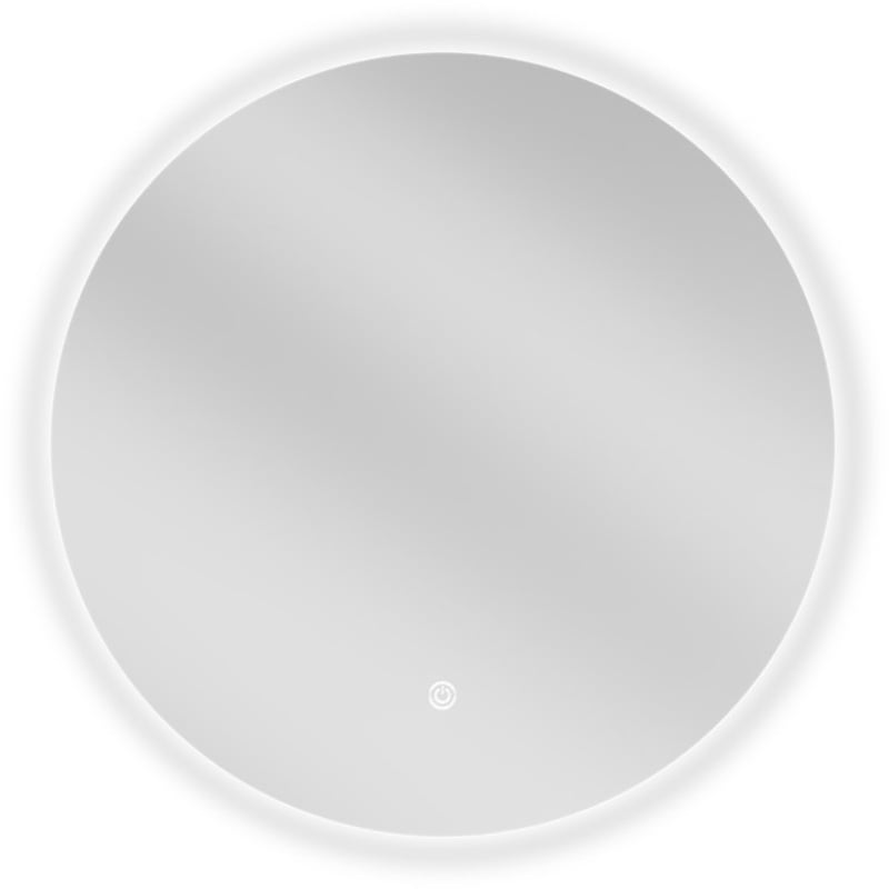 Mexen Erg kulaté podsvícené koupelnové zrcadlo, 50 cm, LED 6000K, proti zamlžování - 9823-050-050-611-00