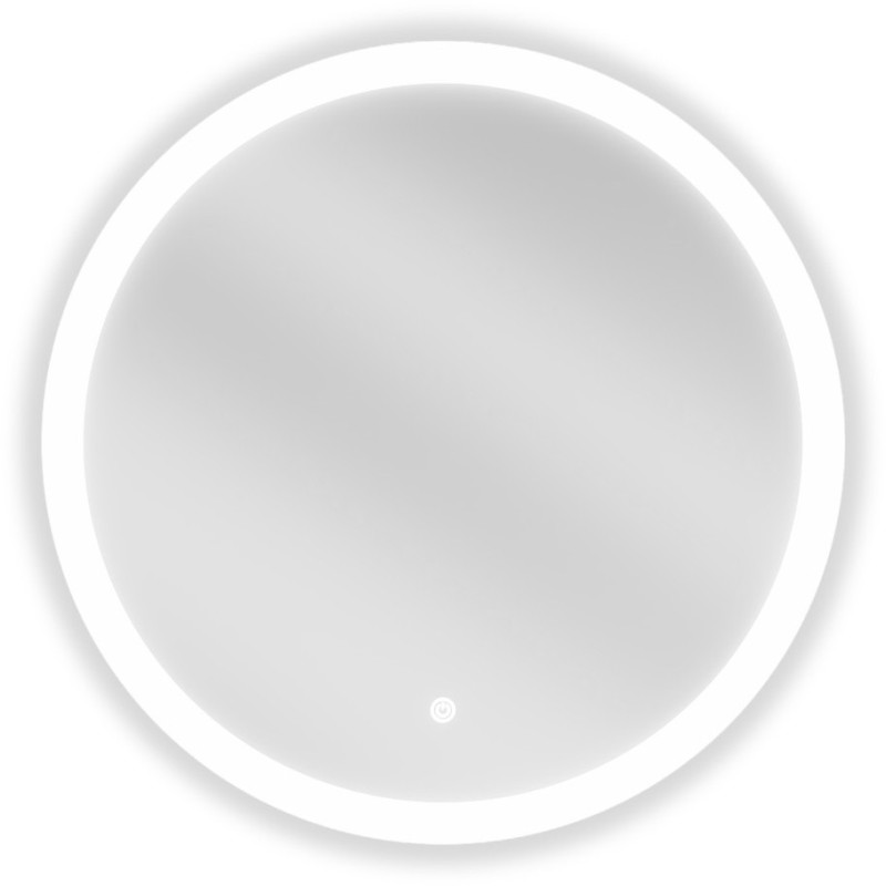 Mexen Oro osvětlené koupelnové zrcadlo, kulaté 60 cm, LED 6000K, proti zamlžení - 9824-060-060-611-00