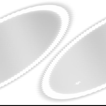 Mexen Oro zrcadlo koupelnové podsvícené, kulaté 60 cm, LED 6000K, odmlžovací - 9824-060-060-611-00