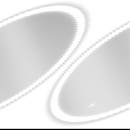 Mexen Oro osvětlené kulaté koupelnové zrcadlo, 70 cm, LED 6000K, antifog - 9824-070-070-611-00