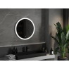 Mexen Oro koupelnové zrcadlo s osvětlením, kulaté 70 cm, LED 6000K, antikondenzace - 9824-070-070-611-00