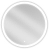Mexen Oro koupelnové zrcadlo podsvícené, kulaté 80 cm, LED 6000K, proti zamlžování - 9824-080-080-611-00