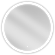 Mexen Oro koupelnové zrcadlo podsvícené, kulaté 80 cm, LED 6000K, proti zamlžování - 9824-080-080-611-00