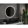 Mexen Oro kulaté osvětlené koupelnové zrcadlo, 90 cm, LED 6000K, proti zamlžení - 9824-090-090-611-00