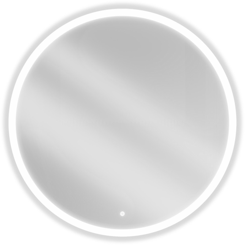Mexen Oro kulaté koupelnové zrcadlo s podsvícením, průměr 100 cm, LED 6000K, antifog - 9824-100-100-611-00