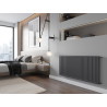 Mexen C21 deskowy radiátor 500 x 900 mm, boční připojení, 997 W, antracit - W421-050-090-66