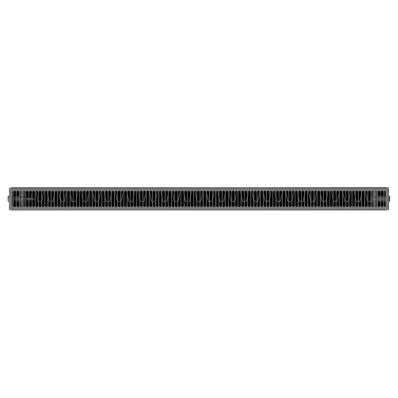 Mexen C21 deskový radiátor 500 x 2400 mm, boční připojení, 2658 W, antracit - W421-050-240-66