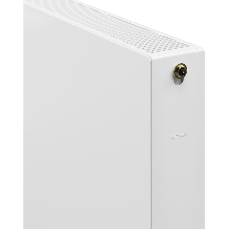 Mexen CVF22 Plochý deskový radiátor 500 x 1500 mm, spodní připojení, 2047 W, bílý - W622F-050-150-00