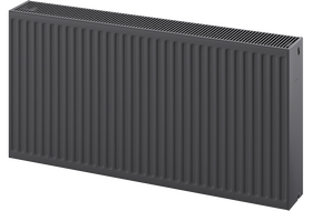 Mexen C33 plochý radiátor 400 x 800 mm, boční připojení, 1351 W, antracit - W433-040-080-66