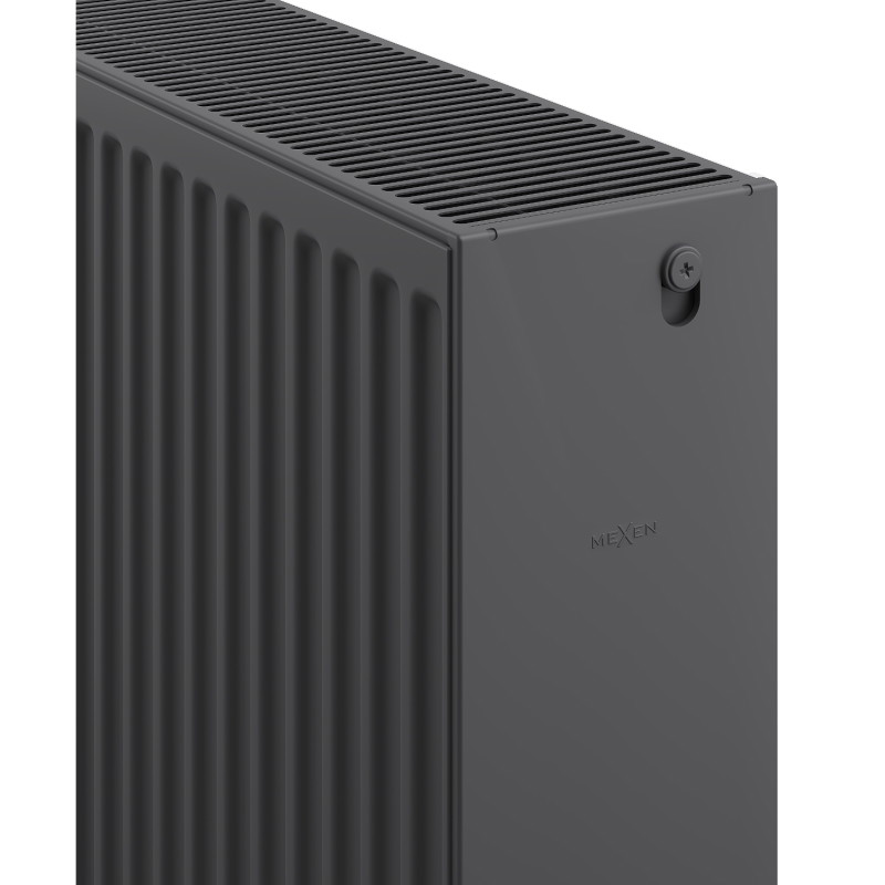 Mexen C33 deskový radiátor 600 x 1300 mm, boční připojení, 3035 W, antracit - W433-060-130-66