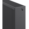 Mexen C33 deskový radiátor 600 x 1300 mm, boční připojení, 3035 W, antracit - W433-060-130-66
