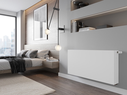 Mexen Flat CVF33 radiátor deskový 300 x 1300 mm, spodní připojení, 1612 W, bílý - W633F-030-130-00