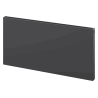 Mexen Flat CF11 deskový radiátor 500 x 400 mm, boční připojení, 273 W, antracit - W411F-050-040-66