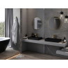 Mexen Loft kulaté koupelnové zrcadlo 65 cm, zlatý rám - 9850-065-065-000-50