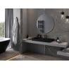 Mexen Loft kulaté koupelnové zrcadlo 90 cm, rám v broušeném zlatém provedení - 9850-090-090-000-50