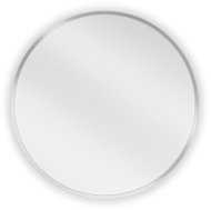 Mexen Loft kulaté koupelnové zrcadlo 40 cm, rám z oceli - 9850-040-040-000-10