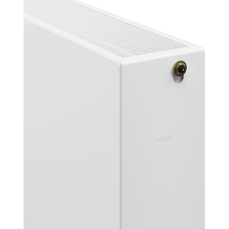 Mexen Flat CVF33 deskový radiátor 900 x 700 mm, spodní připojení, 2101 W, bílý - W633F-090-070-00