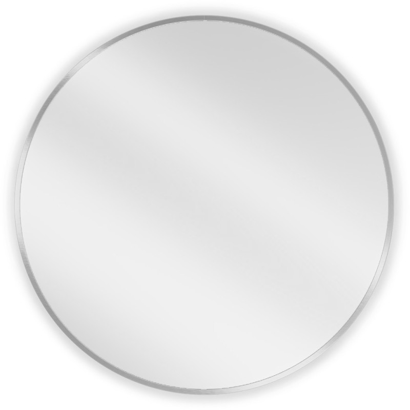 Mexen Loft kulaté koupelnové zrcadlo 70 cm, rám z nerezové oceli - 9850-070-070-000-10
