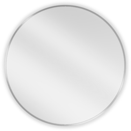 Mexen Loft kulaté koupelnové zrcadlo 70 cm, rám z nerezové oceli - 9850-070-070-000-10