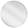 Mexen Loft kulaté koupelnové zrcadlo 70 cm, rám inox - 9850-070-070-000-10