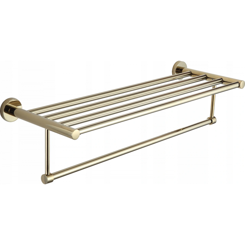 Mexen Remo polička na ručník, zlatá - 7050720-50