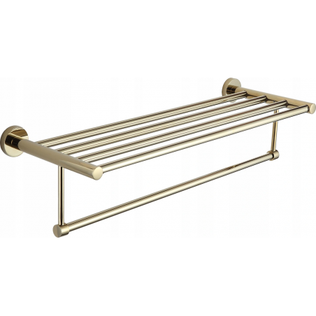 Mexen Remo polička na ručník, zlatá - 7050720-50