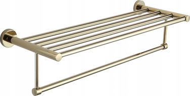 Mexen Remo polička na ručník, zlatá - 7050720-50