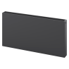 Mexen Flat CF22 deskový radiátor 600 x 1200 mm, boční připojení, 1899 W, antracit - W422F-060-120-66