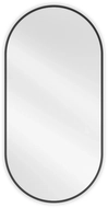 Mexen Loft koupelnové zrcadlo oválné 100 x 50 cm, černý rám - 9851-100-050-000-70