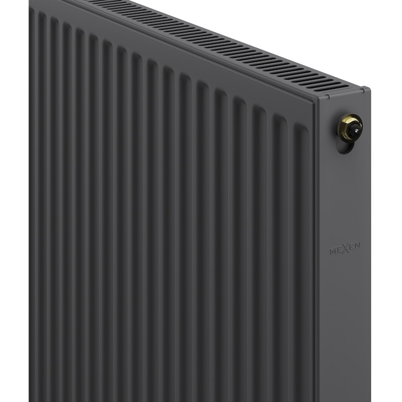 Mexen CV11 deskový radiátor 900 x 400 mm, spodní připojení, 509 W, antracitová - W611-090-040-66