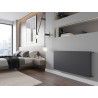 Mexen CF22 Plošný radiátor Flat 900 x 1800 mm, boční připojení, 3959 W, antracit - W422F-090-180-66