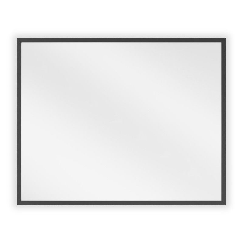 Mexen Loft obdélníkové koupelnové zrcadlo 50 x 40 cm, černý rám - 9852-050-040-000-70