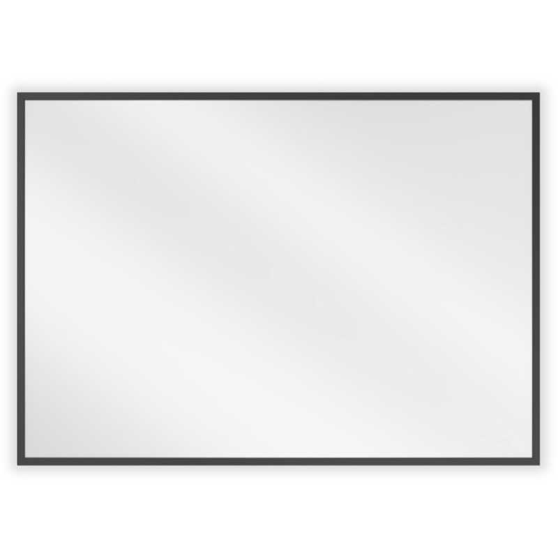 Mexen Loft koupelnové zrcadlo obdélníkové 70 x 50 cm, černý rám - 9852-070-050-000-70