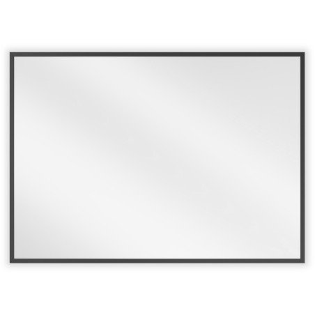 Mexen Loft koupelnové zrcadlo obdélníkové 70 x 50 cm, černý rám - 9852-070-050-000-70
