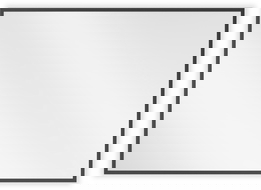 Mexen Loft koupelnové zrcadlo obdélníkové 70 x 50 cm, černý rám - 9852-070-050-000-70
