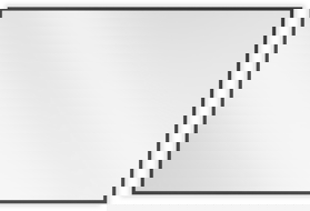 Mexen Loft zrcadlo koupelnové obdélníkové 90 x 60 cm, černý rám - 9852-090-060-000-70